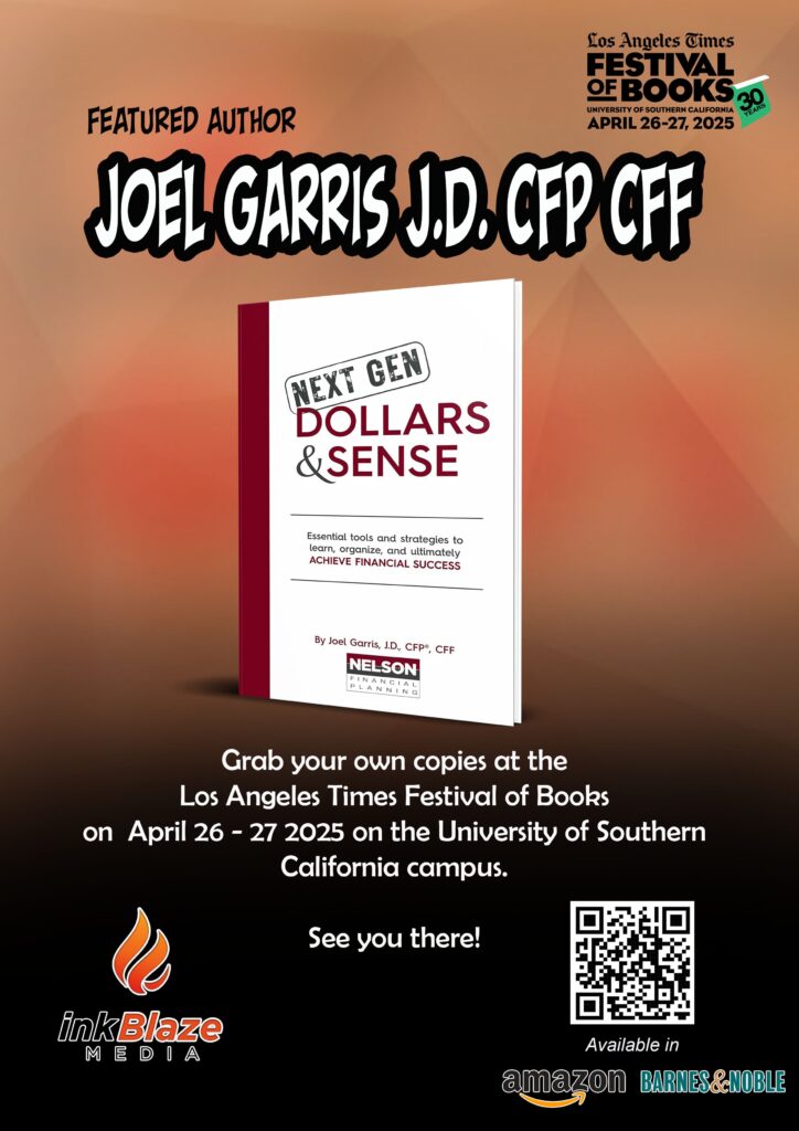 los angeles festival of books featuring joel garris