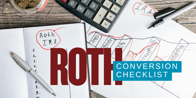 roth conversion checklist image